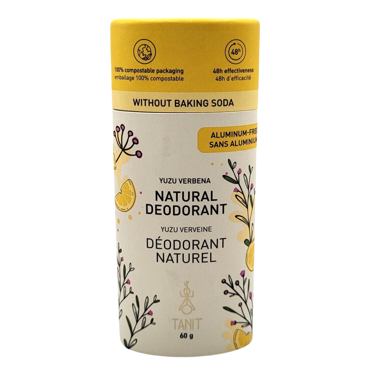 Déodorant en bâton Tanit sans bicarbonate de soude