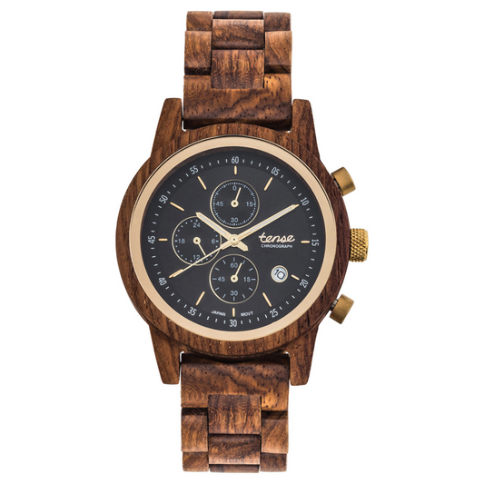 Montre en bois revalorisé pour homme - Cambridge Teck