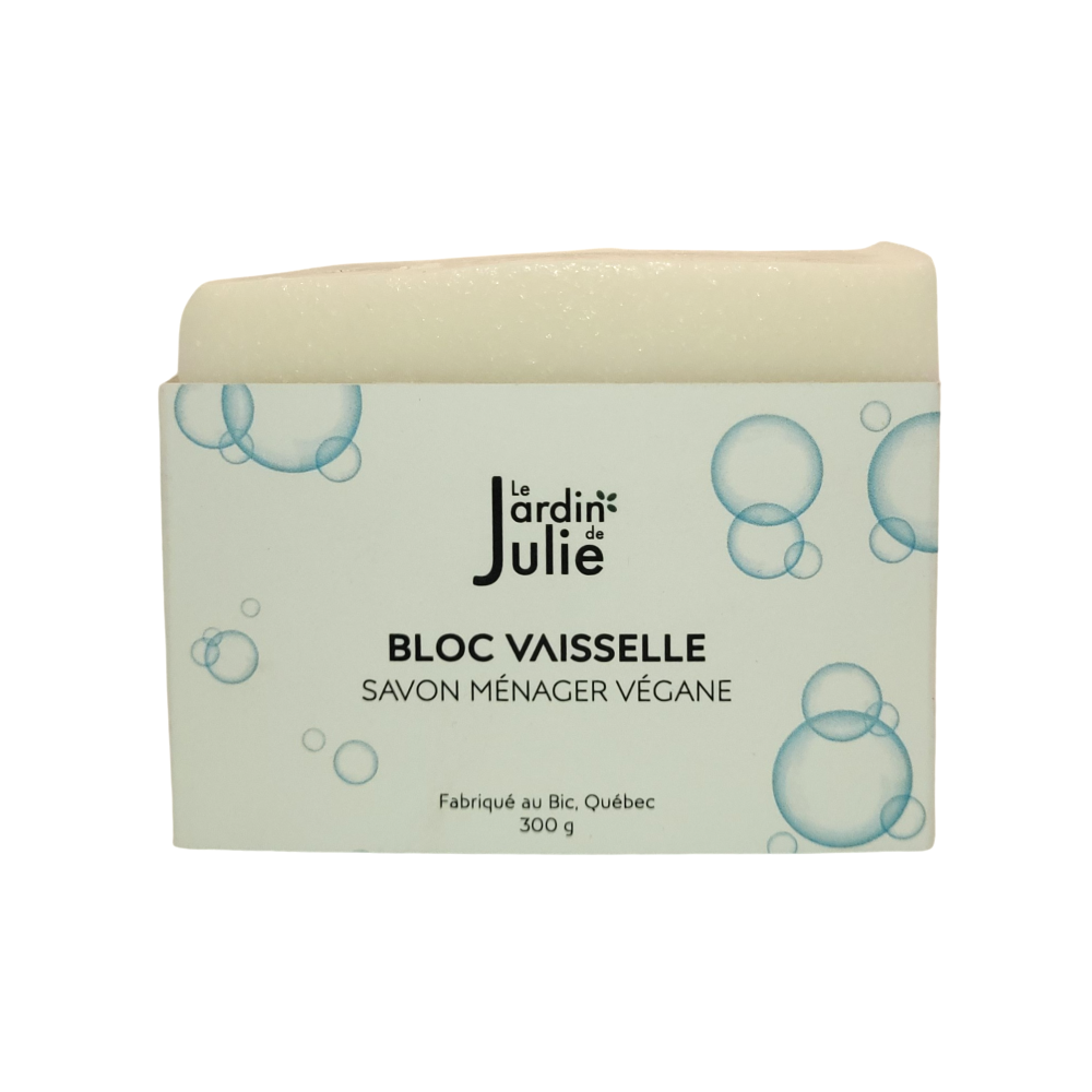 Bloc vaisselle, savon ménager