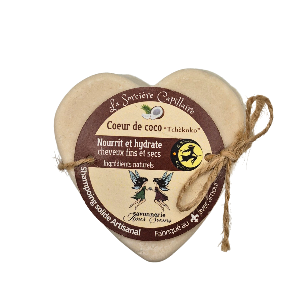 Shampoing en barre Coeur de coco