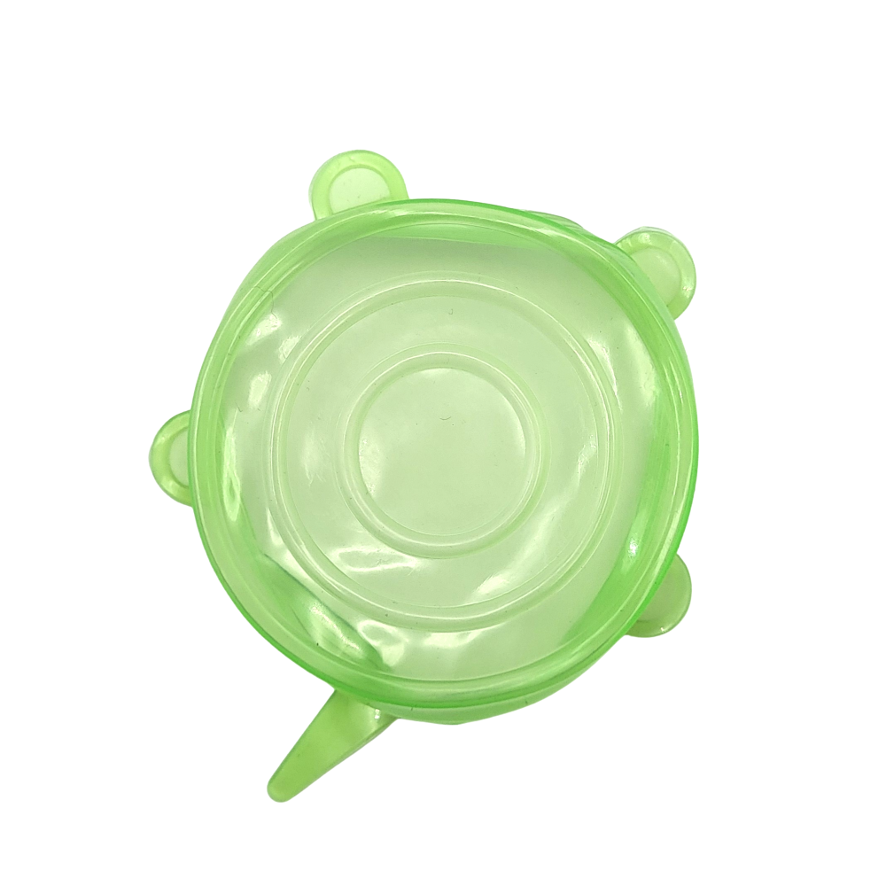 Couvercles en silicone ronds - paquet de 6