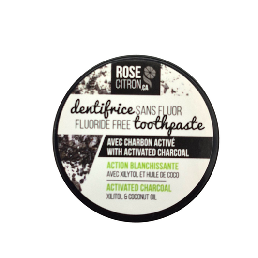 Dentifrice charbon activé