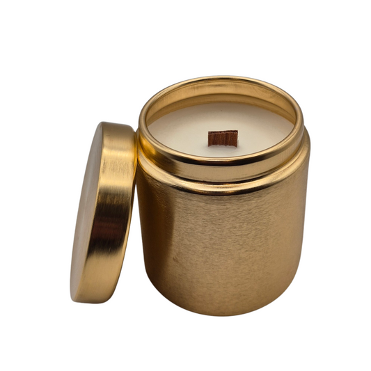 Chandelle Sans odeur - mèche en bois