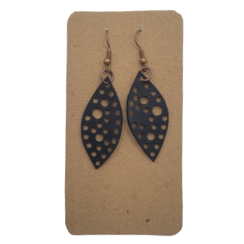 Boucles d'oreilles de chambre à air de vélo