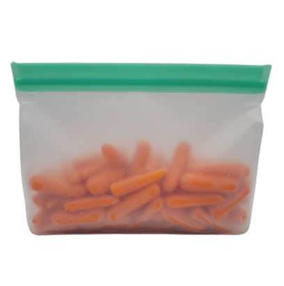 Sac en silicone mince au fond large
