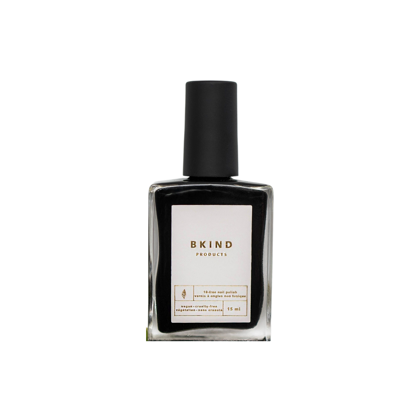 Vernis à ongles végane Bkind - Black heart