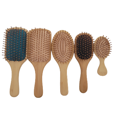 Brosse à cheveux en bambou