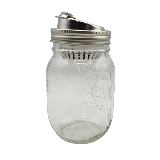 Couvercles pour boire enn acier inox - ouverture régulière