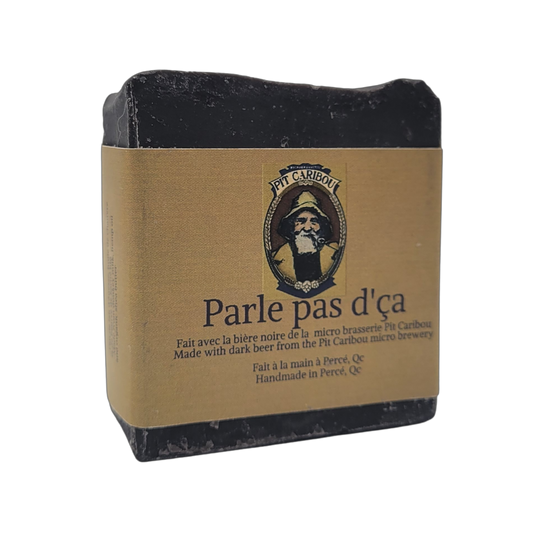 Savon Parle pas d'ça à la bière noire Pit caribou