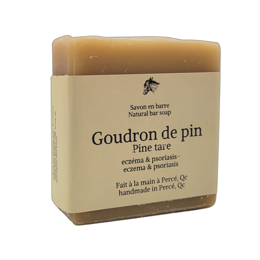 Savon Goudron de pin (Eczéma et Psoriasis)