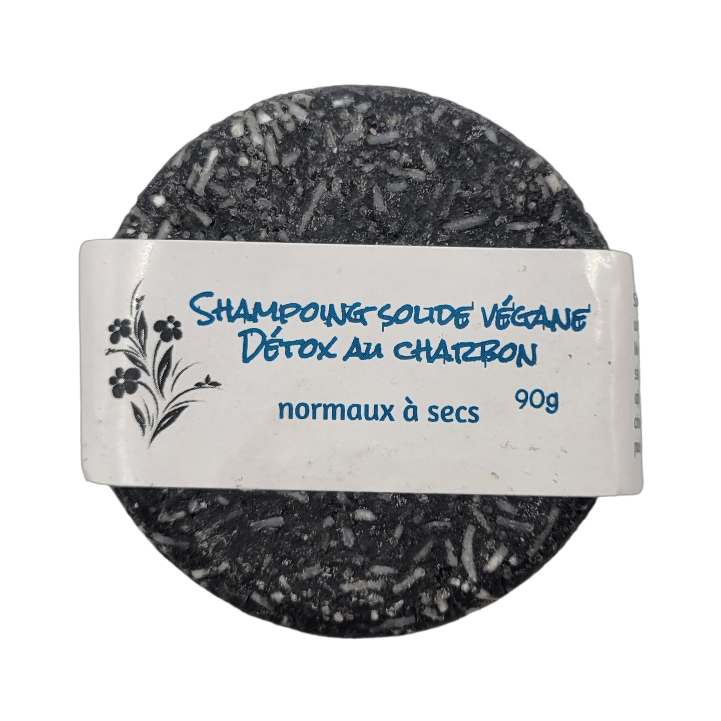 Shampoing en barre végane détox au charbon de bambou