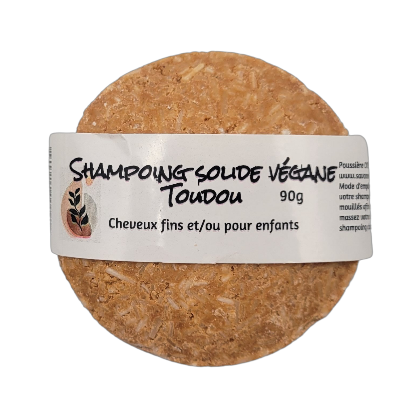 Shampoing en barre végane toudou