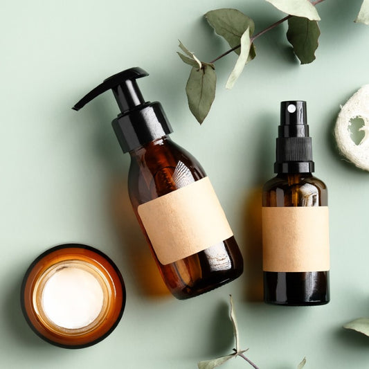 Cosmétiques variées en remplissage
