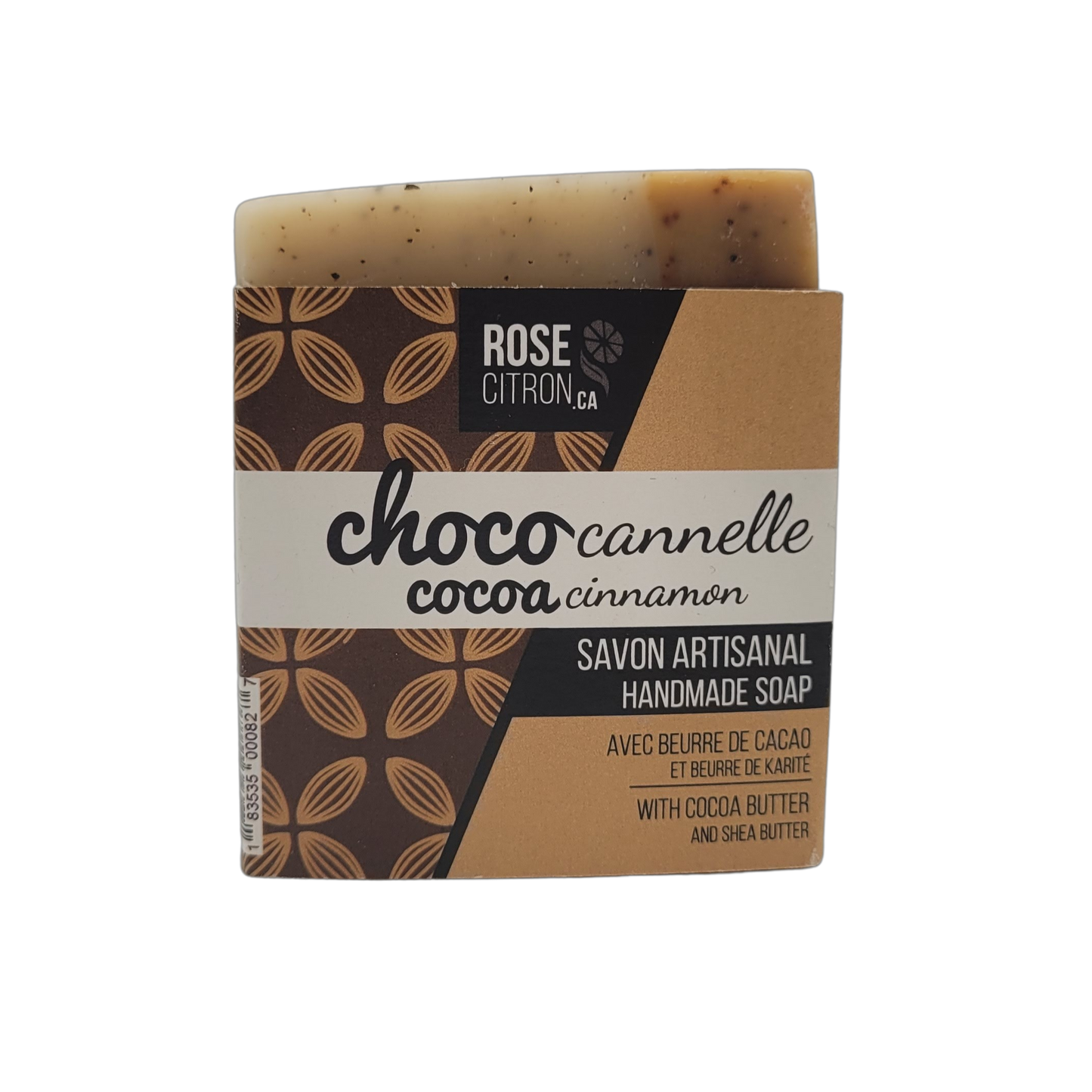 Savon exfoliant choco-cannelle