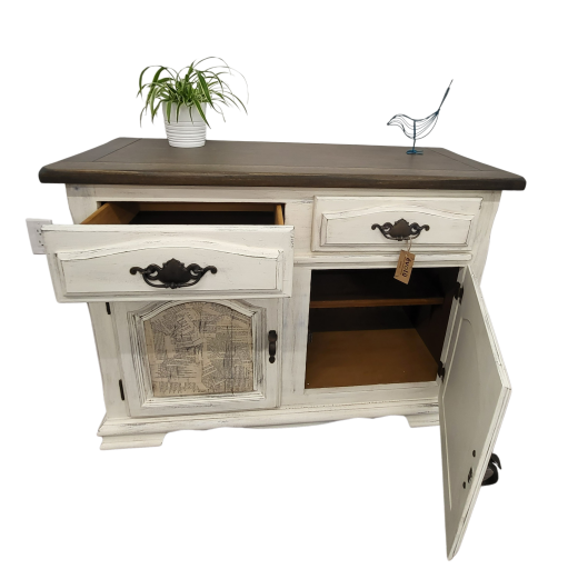 Buffet blanc revalorisé