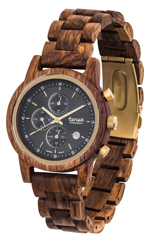 Montre en bois revalorisé pour homme - Cambridge Teck