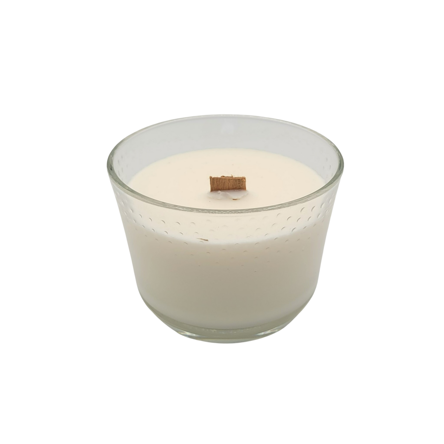Chandelle Citronnelle - mèche en bois