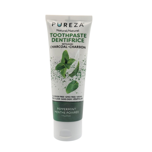 Dentifrice sans fluor menthe poivrée - charbon